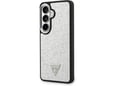 Maska Guess Fixed Glitter Triangle MagSafe za Samsung S26/ S941B silver