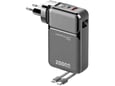 Kućni punjač KONFULON A57Q 20W sa Power Bank baterijom 20000mAh i 2u1 kablom crni