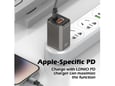 Kabel LDNIO LC441I 30w, Type-C na iPhone Lightning sivi 1m