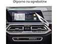 Zaštitno staklo BMW X5 G05 za multimedijalni ekran.