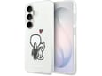 Maska Karl Lagerfeld IML Karl&Choupette MagSafe za Samsung S26/ S941B bela