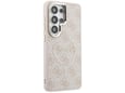 Maska Guess 4G Embossed Ring MagSafe za Samsung S26 Ultra/ S948B roze