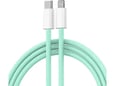 Kabel Braided PD Type-C na Lightning 20W zeleni