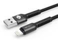 Kabel Teracell Evolution CA-320 iPhone Lightning 2.4A crni 1m
