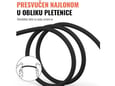 Kabel Teracell Evolution CA-320 iPhone Lightning 2.4A crni 1m