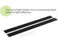 WeekAqua LED lampa L1200 Pro-K black