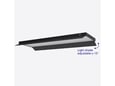 WeekAqua LED lampa L600 Pro-K black