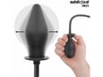 ADDICTED TOYS ANAL Napihljivi Analni Čep Addicted Toys Model 2 Black - Silikonski In Vodoodporen