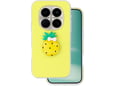 ONASI ovitek za silikonski Tutti Frutti 2v1 Xiaomi Redmi Note 15, rumen
