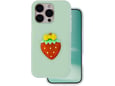 ONASI ovitek za silikonski Tutti Frutti 2v1 iPhone 15 Pro, zelena