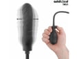 ADDICTED TOYS ANAL Napihljivi Dildo Addicted Toys Model 3 Black - Silikonski In Vodoodporen