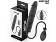ADDICTED TOYS ANAL Napihljivi Dildo Addicted Toys Model 4 Black - Silikonski In Vodoodporen