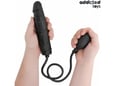 ADDICTED TOYS ANAL Napihljivi Dildo Addicted Toys Model 4 Black - Silikonski In Vodoodporen