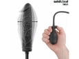 ADDICTED TOYS ANAL Napihljivi Dildo Addicted Toys Model 4 Black - Silikonski In Vodoodporen