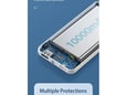 LANG RPP-222 Built-In 4 Cable 10000mAh Power Bank Slim & Portable With LED Flash Light