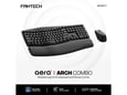 Fantech Bežični set tastatura i miš WKM71 Area Arch Combo