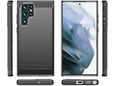 HAVANA ovitek za silikonski Samsung Galaxy S26 Ultra 5G, mat carbon črn