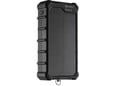 SANDBERG powerbank Solar Powerbank CampLED 20000, 20.000 mAh, črna