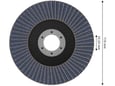 Bosch Brusni disk X451 115mm P40