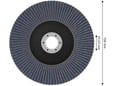 Bosch Brusni disk X451 150mm P60