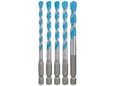 Bosch Set burgija i dleta Expert Hex-9 MultiConstruction 5kom