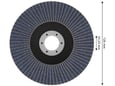 Bosch Brusni disk X451 125mm P60