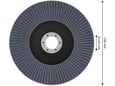 Bosch Brusni disk X451 150mm P40