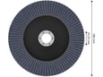 Bosch Brusni disk X451 180mm P60