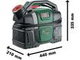 Bosch Perač pod pritiskom Fontus 18V-6 20bar