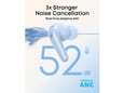 ANKER brezžične ušesne slušalke z mikrofonom Soundcore R60i NC, modra ANC