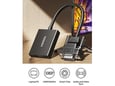 UGREEN pretvornik VGA (M) na HDMI (Ž) z avdio, 0,15 m, CM513