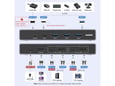 UGREEN KVM stikalo HDMI 8K, USB 3.0, 2:1, 25961