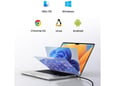 UGREEN priklopna postaja 75902/USB-C/1x HDMI + 1x DP/100W