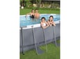 BESTWAY Bazen sa metalnim okvirom, merdevinama i filter pumpom 427x250x100cm Power steel
