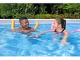 BESTWAY Bazen za metalnim okvirom, merdevinama i filter pumpom, 488x244x122 cm, Power steel rectangular