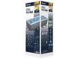 BESTWAY Bazen za metalnim okvirom, merdevinama i filter pumpom, 488x244x122 cm, Power steel rectangular