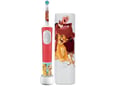 ORAL-B otroška električna zobna ščetka z etuijem Pro Kids 3+ Lion King