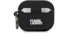 KARL LAGERFELD črn ovitek za AirPods 3 - KLACA3SILRSGBK