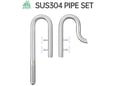 WeekAqua set metalne cevi SG-1616-250 In+Out 16/22mm SU304