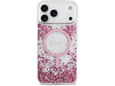 Guess Maska za telefon iPhone 17 Pro Max Resin Bottom Glitter MagSafe