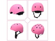 Kaciga za trotinet,rolere,skateboard (L 58-62 cm) roze