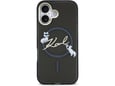 Maska za telefon iPhone 17 IML Choupettes Karl Script Logo MagSafe