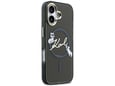 Maska za telefon iPhone 17 IML Choupettes Karl Script Logo MagSafe