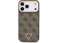 Guess Maska za telefon iPhone 17 Pro Max 4G Triangle Logo MagSafe