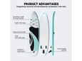 Huale SUP daska Midnight Wave 320 cm 135kg