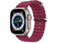 Narukvica za pametni sat Ocean Band Apple Watch 44mm-49mm crvena