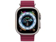 Narukvica za pametni sat Ocean Band Apple Watch 44mm-49mm crvena