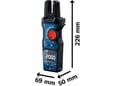 Bosch Multimetar GFM 1000-15+MH1 Klešta multimetar 1000V 200A True RMS NCV LCD