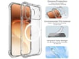 Maska za telefon Honor 600 Pro MagSafe Ice Cube Transparentna