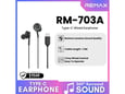 Žične slušalice RM-703A USB-C